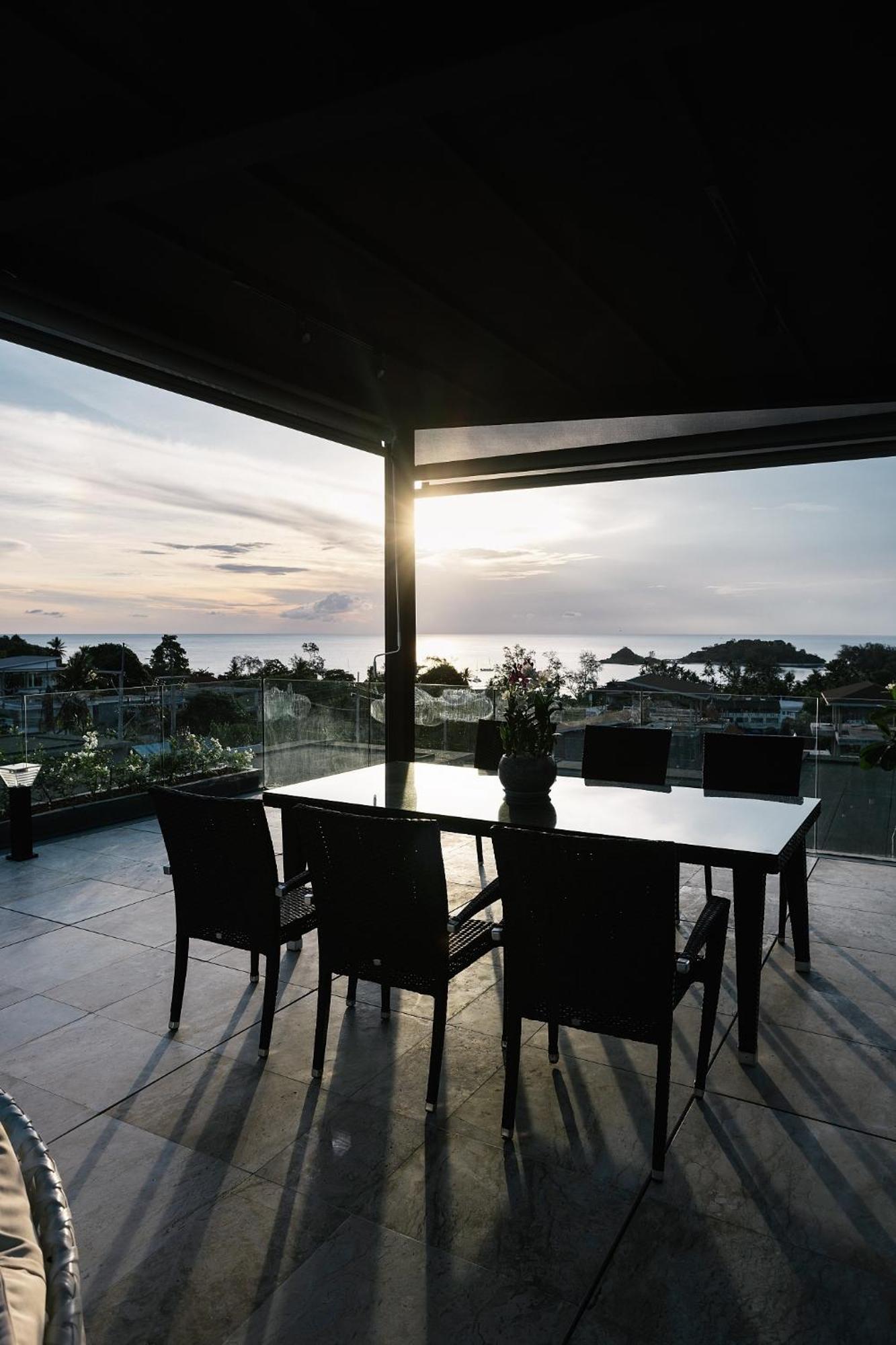 Villa Obsidian, With Staff, Sea View And Walk To Choeng Mon Beach Exterior foto